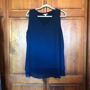 Navy and Black tanks